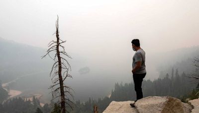 Health of California’s best-known lakes may have been hurt by back-to-back years of wildfire smoke