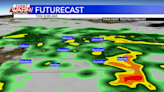 More rain paired with a cooler Thursday afternoon