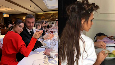 Victoria Beckham responds to David revealing she's eaten the same meal every day for 25 years