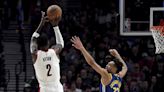 Stephen Curry has 22 points, Warriors rally to beat Trail Blazers 100-92