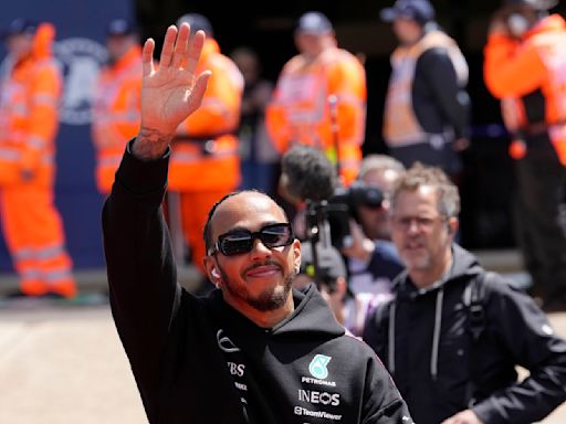 Lewis Hamilton gets record-breaking win at British Grand Prix, earning first F1 victory since 2021