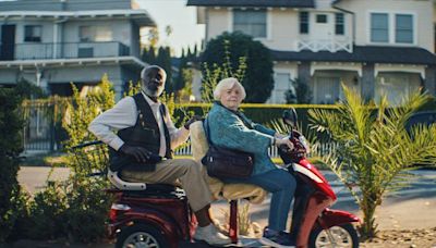 Watch June Squibb, 94, ram the late Richard Roundtree with a motorized scooter in “Thelma” clip