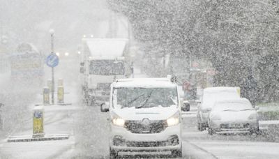 Parts of UK braced for snow as temperatures could drop to -4°C