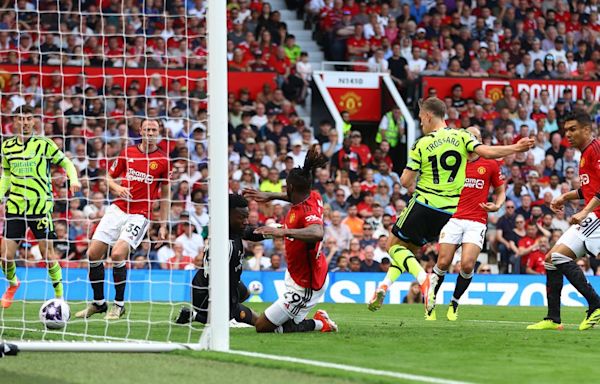 Manchester United vs Arsenal LIVE: Premier League score and goal updates as Leandro Trossard nets opener