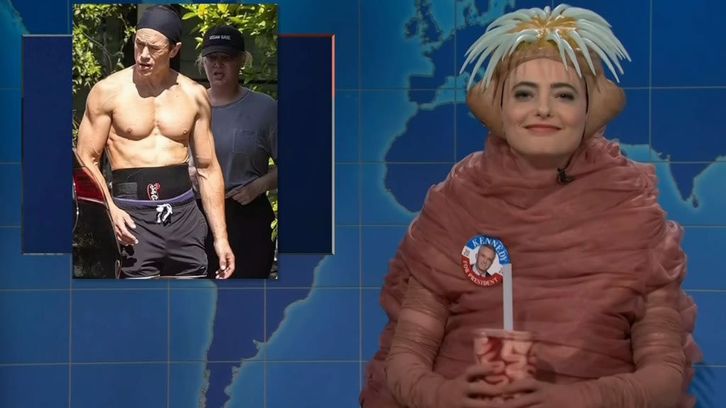 ...Dings ‘Vanderpump Rules’ Star Tom Sandoval On Weekend Update; Colin Jost Jokes About Marvel & Staten Island Ferry