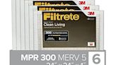 Filtrete 24x24x1 AC Furnace Air Filter, Now 15% Off