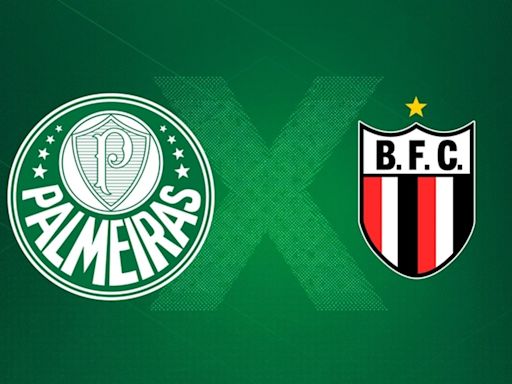 Palmeiras x Botafogo-SP ao vivo: horário e onde assistir à Copa do Brasil