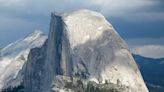Bears are climbing Half Dome in Yosemite National Park