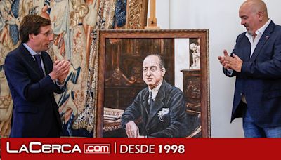 El retrato de Melchor Rodríguez ya forma parte de la Galería de Alcaldes del Ayuntamiento de Madrid