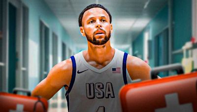 Stephen Curry's bloody leg goes viral after Team USA's win over Germany