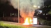 Glenrothes bus shelter destroyed in early morning fire