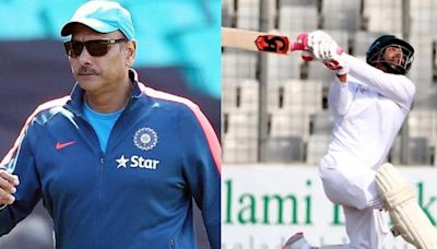 ‘Why are you complaining? You’re not Arnold Schwarzenegger': Ravi Shastri teases Tamim Iqbal seconds after serious chat