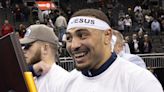 NCAA wrestling champs wear '100% Jesus' headbands at event