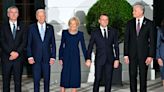 En images : les dirigeants de l'OTAN réunis à Washington, Emmanuel Macron en première ligne