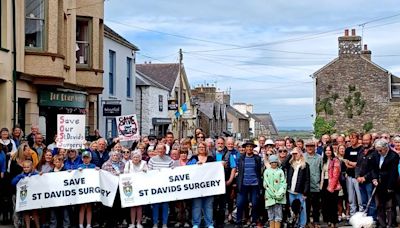 St Davids: UK's smallest city fights to save GP surgery from closure