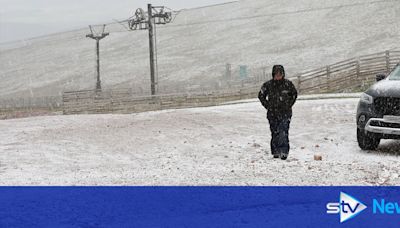 Scotland hit by snow in June days before summer solstice