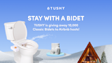 TUSHY Is Giving Away 10,000 Bidets To Airbnb Hosts This Holiday Season