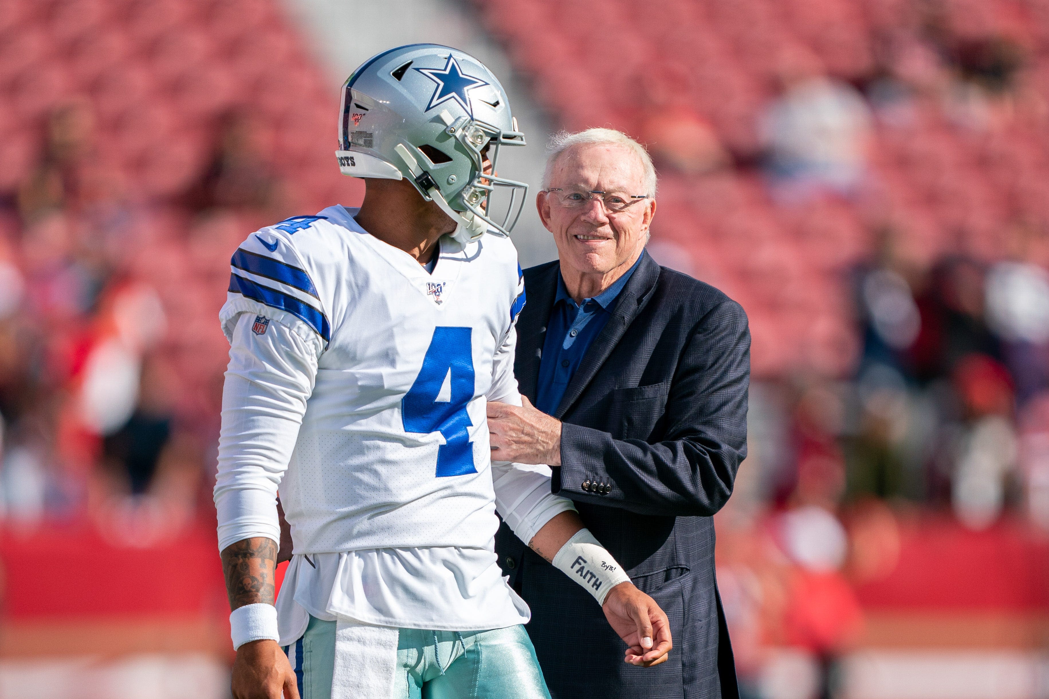 Cowboys owner Jerry Jones explains why he made Dak Prescott highest-paid player in NFL