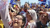 Grande manifestação na Moldávia a favor da entrada na UE