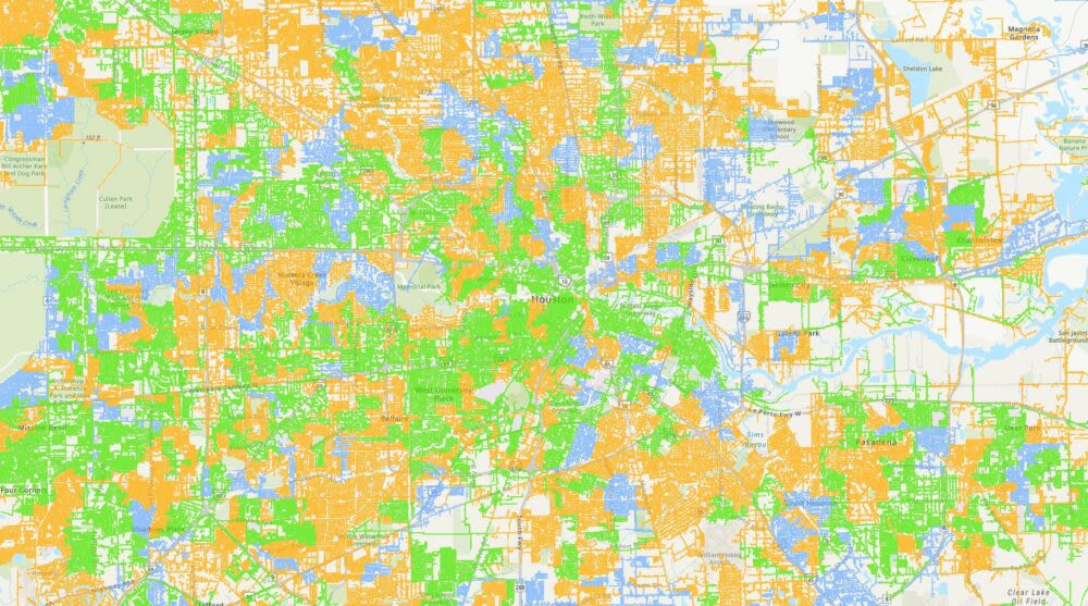 Houston power outages: CenterPoint releases outage map; 1.3 million still without power after Beryl | Houston Public Media