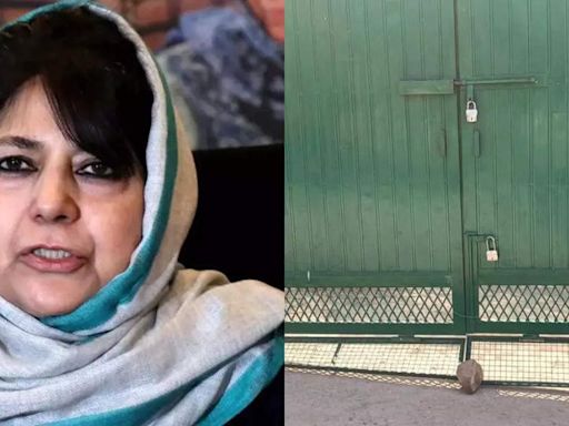 Kashmir 'Martyrs Day': Mehbooba Mufti, other politicians claims to be under 'house arrest' | Srinagar News - Times of India
