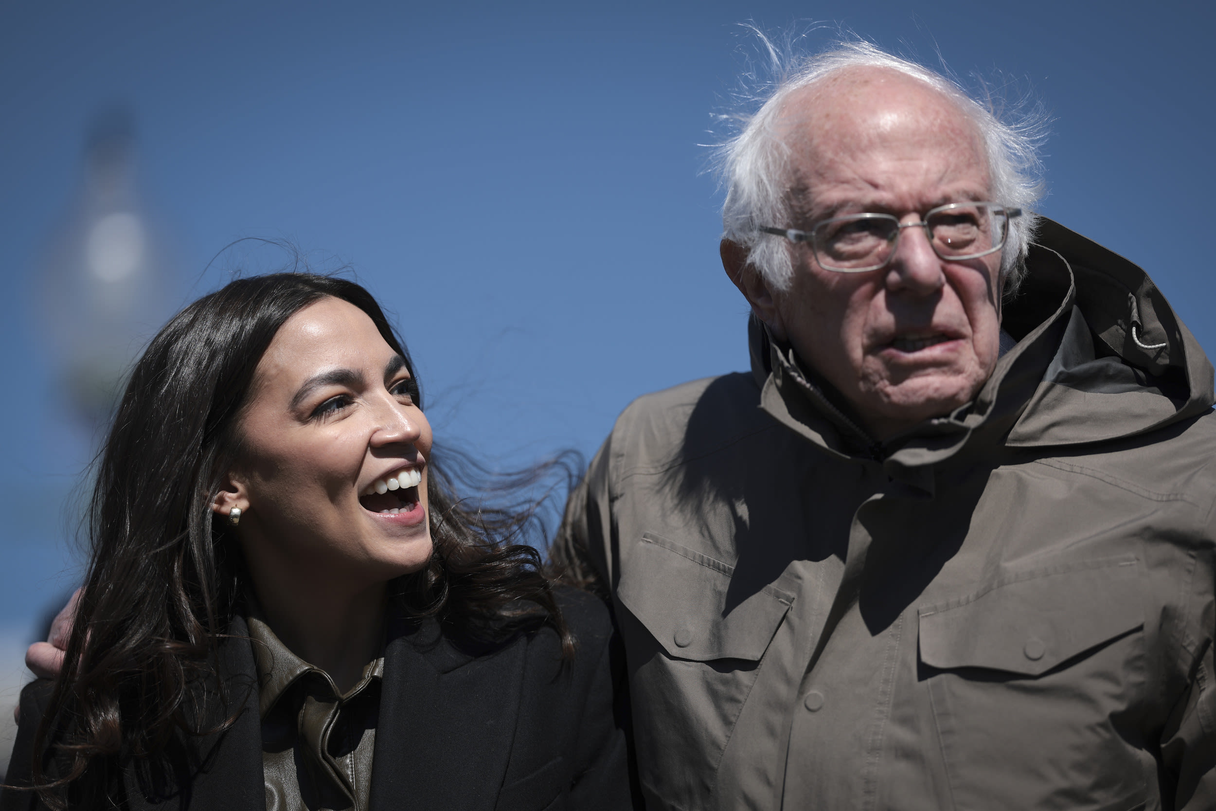 Bernie Sanders and AOC's loyalty to Joe Biden raises eyebrows