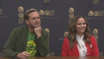 Arkansas' own Josh Lucas and Jayne Lemons preview 'Palm Royale' finale at local museum