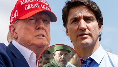 Donald Trump Repeats Conspiracy Theory That Justin Trudeau Is Fidel Castro's Son