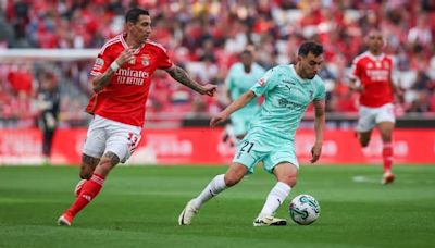 Asistencia de Di María para que Benfica lo diera vuelta ante Braga