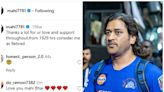 MS Dhoni's IPL Retirement Announcement Loading on Instagram? Why MSD Stays Away from the 'Controversial' X (Twitter) - News18