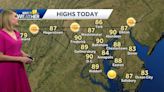 Potential record-breaking heat for Maryland Monday with sunny skies