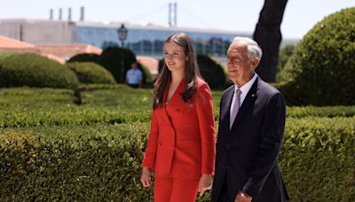 La princesa Leonor, “muy feliz” en Portugal: “Un viaje que esperaba con muchas ganas”