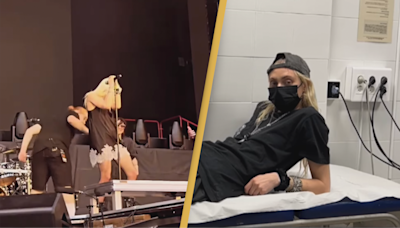 Singer Taylor Momsen must undergo rabies shots after being bitten by a bat onstage