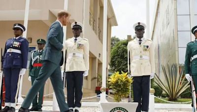 Prince Harry slammed for inspecting troops after being stripped of titles