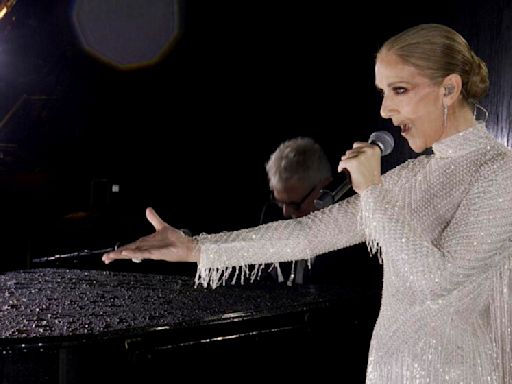 How Céline Dion reacted to her triumphant Eiffel Tower performance at Paris Olympics