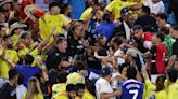 Esto fue lo que provocó la pelea entre hinchas de Colombia y jugadores de Uruguay: hay familias involucradas