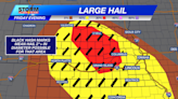 Severe storms threaten large hail, damaging wind for Friday evening in Nebraska