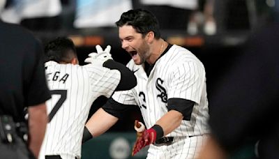 Benintendi hits 2nd home of game in 10th, White Sox beat Rays 8-7 for 5th win of season.