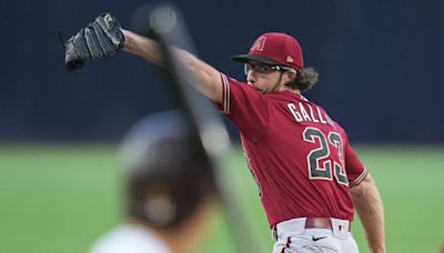 D-backs put Gallen on IL with strained hamstring