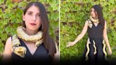 Google Techie Builds World’s First AI Dress Featuring Face Detecting Snakes ‘Medusa’