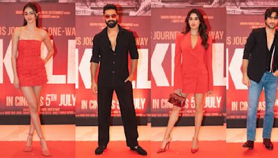 From Ananya Panday to Khushi Kapoor: 7 celebs who looked fiery hot at the 'Kill' movie screening