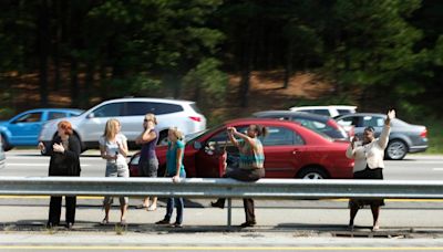 With the Bidens in Raleigh, expect traffic jams between the airport and fairgrounds