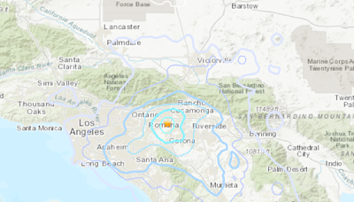 Two earthquakes, centered in Ontario, rattle Southern California