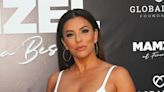 Eva Longoria Looks Naughty and Nice in White Gown at 2023 Global Gift Gala