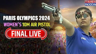 Manu Bhaker Final At Paris Olympics Live Score Updates: First Medal Hope For India In 10m Air Pistol