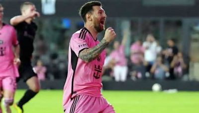 Messi la rompió y el Inter Miami sigue líder en la MLS