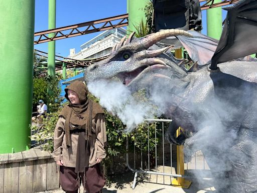 IN PICTURES: Smoke-breathing dragons take over Southend seafront attraction