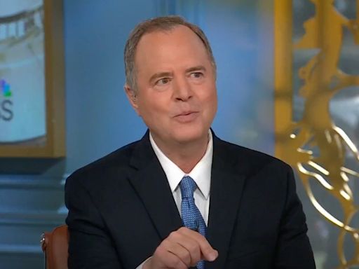 Schiff says Kamala would be ‘phenomenal’ president as he hits out at ‘concerning’ Biden interview answer