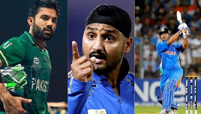 What Are You Smoking: Harbhajan Singh Blasts Pakistani Journalist For Comparing Mohammad Rizwan And MS Dhoni