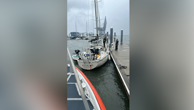 Coast Guard helps 82-year-old during Tropical Storm Debby in Charleston